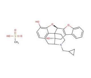 Naltriben methanesulfonate (CAS 111555-58-9) - chemical structure image