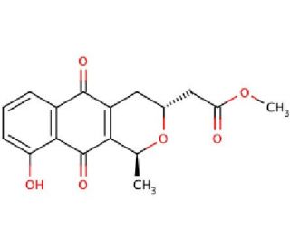 Nanaomycin &alpha;A (CAS 58286-56-9) - chemical structure image