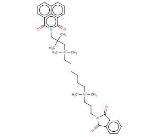 Naphmethonium dibromide (CAS 505059-27-8) - chemical structure image