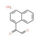 Naphth-1-ylglyoxal (CAS 16208-20-1) - chemical structure image