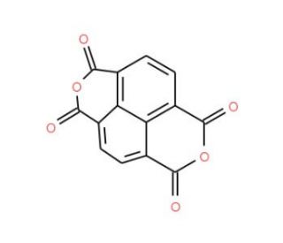 Naphthalene-1,4,5,8-tetracarboxylic acid dianhydride (CAS 81-30-1) - chemical structure image