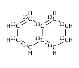 Naphthalene-13C10 (CAS 219526-41-7) - chemical structure image