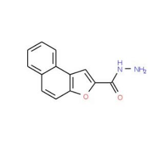 Naphtho[2,1-b]furan-2-carbohydrazide (CAS 53524-88-2) - chemical structure image