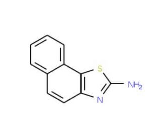 Naphtho[2,1-d]thiazol-2-ylamine (CAS 1203-55-0) - chemical structure image
