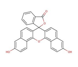 Naphthofluorescein (CAS 61419-02-1) - chemical structure image