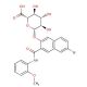 Naphthol AS-BI β-D-glucuronide (CAS 37-87-6) - chemical structure image
