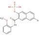 Naphthol AS-BI-phosphate (CAS 1919-91-1) - chemical structure image