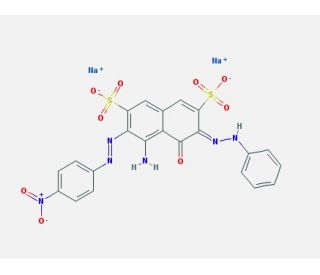 Naphthol Blue Black (CAS 1064-48-8) - chemical structure image