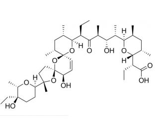 Narasin from Streptomyces auriofaciens (CAS 55134-13-9) - chemical structure image