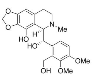 Narcotolinogendiol (CAS 5876-41-5) - chemical structure image