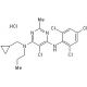 NBI 27914 hydrochloride (CAS 184241-44-9) - chemical structure image