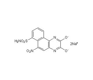 NBQX disodium salt (CAS 479347-86-9) - chemical structure image
