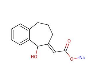 NCS-382 Sodium Salt (CAS 131733-92-1) - chemical structure image