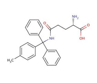 Ndelta-Methyltrityl-L-glutamine (CAS 144317-21-5) - chemical structure image