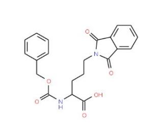 Ndelta-phthaloyl-L-ornithine (CAS 7767-00-2) - chemical structure image