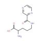 Ndelta-Pyrazinylcarbonyl-L-ornithine (CAS 201047-84-9) - chemical structure image