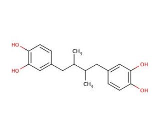 NDGA (Nordihydroguaiaretic acid) (CAS 500-38-9) - chemical structure image