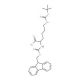 N(e)-Boc-N(α)-Fmoc-D-lysine (CAS 92122-45-7) - chemical structure image