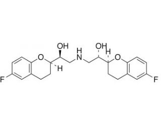 (&minus;)-Nebivolol (CAS 118457-16-2) - chemical structure image