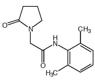 Nefiracetam (CAS 77191-36-7) - chemical structure image