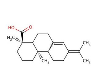 Neoabietic acid (CAS 471-77-2) - chemical structure image