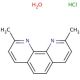 Neocuproine hydrochloride monohydrate (CAS 303136-82-5) - chemical structure image