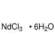 Neodymium(III) chloride hexahydrate (CAS 13477-89-9) - chemical structure image