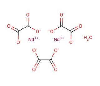 Neodymium(III) oxalate (CAS 28877-87-4) - chemical structure image