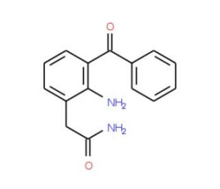 Nepafenac (CAS 78281-72-8) - chemical structure image