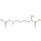 Nε-(1-Carboxymethyl)-L-lysine (CAS 5746-04-3) - chemical structure image