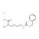 Nepsilon-Z-L-lysine amide hydrochloride (CAS 58117-53-6) - chemical structure image