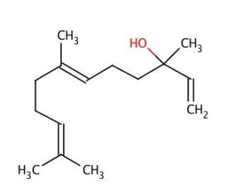 Nerolidol (CAS 7212-44-4) - chemical structure image