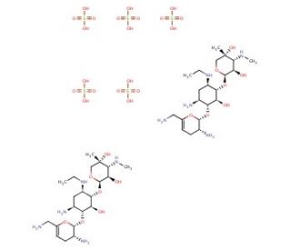 Netilmicin Sulfate (CAS 56391-57-2) - chemical structure image