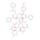 Neu5Ac[1Me,4789Ac]alpha(2-3)Gal[246Bz]-beta-MP - chemical structure image