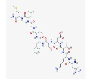 Neurokinin A (CAS 86933-74-6) - chemical structure image