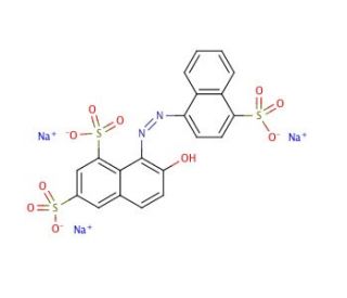 New coccine (CAS 2611-82-7) - chemical structure image