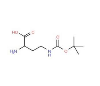 Ngamma-Boc-L-2,4-diaminobutyric acid (CAS 10270-94-7) - chemical structure image