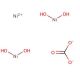 Nickel(II) carbonate basic hydrate (CAS 12607-70-4 (anhydrous)) - chemical structure image