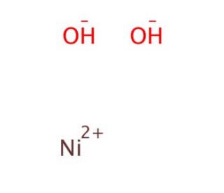Nickel(II) hydroxide, Ni 61% (CAS 12054-48-7) - chemical structure image