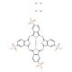 Nickel(II) phthalocyanine-tetrasulfonic acid tetrasodium salt (CAS 27835-99-0) - chemical structure image