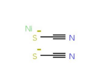 Nickel thiocyanate (CAS 13689-92-4) - chemical structure image