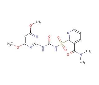 Nicosulfuron (CAS 111991-09-4) - chemical structure image