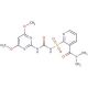 Nicosulfuron (CAS 111991-09-4) - chemical structure image