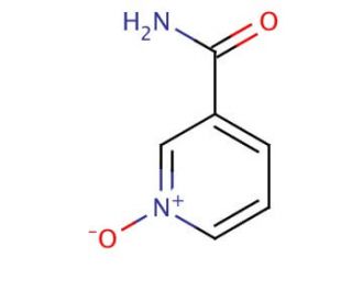 Nicotinamide N-oxide (CAS 1986-81-8) - chemical structure image