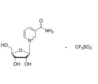 Nicotinamide Riboside Triflate, &alpha;/&beta; mixture - chemical structure image