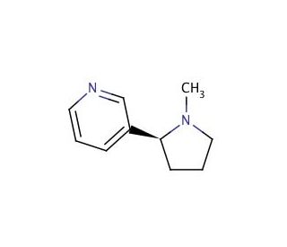 (&minus;)-Nicotine Di-p-Toluoyl-D-Tartrate Salt - chemical structure image
