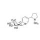 rac-Nicotine-d3 N-β-D-Glucuronide - chemical structure image
