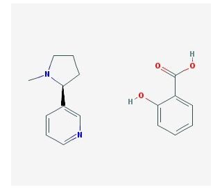 Nicotine Salicylate (CAS 29790-52-1) - chemical structure image