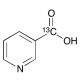 Nicotinic Acid-13C1 (CAS 57987-14-1) - chemical structure image