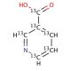 Nicotinic Acid-13C6 (CAS 1189954-79-7) - chemical structure image
